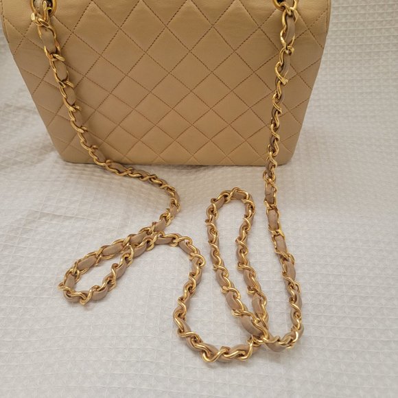 Chanel Circle CC Lock Beige Half Flap - Picture 9 of 9